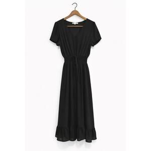 Downeast Babydoll Y2K Dress Womens Size M Dark Cottagecore